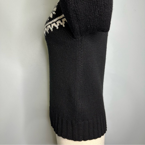 Ralph Lauren Purple Label Hand Knit Embellished 100% Cashmere Fair Isle Sweater - Picture 8 of 16